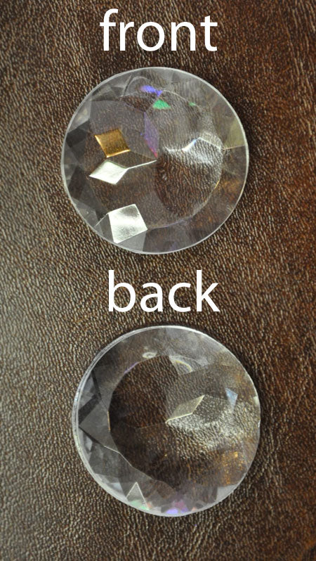 Double-Faceted Clear Round