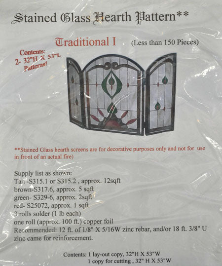 Traditional I-Fireplace Pattern