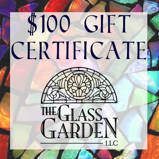 $100 Gift Certificate to The Glass Garden