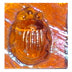 Small Amber-Gold Scarab