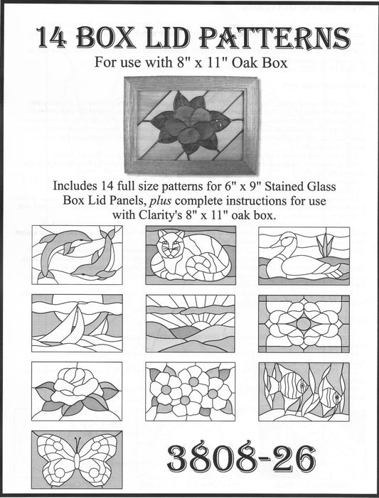 14 Box Lid Patterns