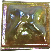 1" Pinchback Tiles, Amber