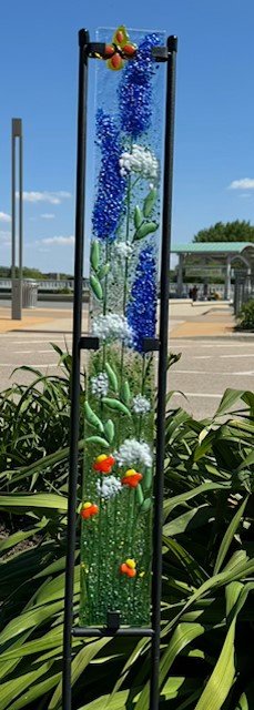 7/25, Splash of Color Garden Stake