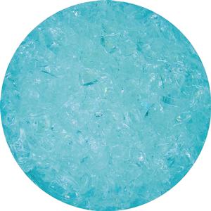 Aqua Blue Iridized Frit