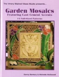 Garden Mosaics Cast Cement