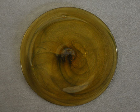 4.75" Amber Swirl Rondel